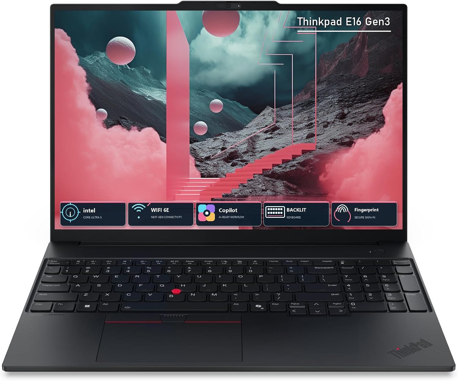 Lenovo ThinkPad E16 with Intel Core Ultra 7 255H High Performance Processor