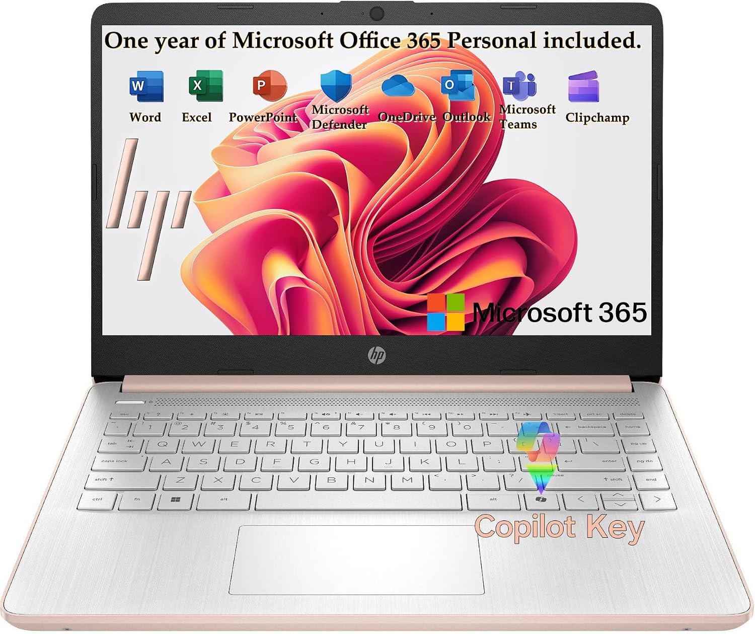HP 2026 Essential Laptop, Intel Processor, 128GB Storage, Windows 11