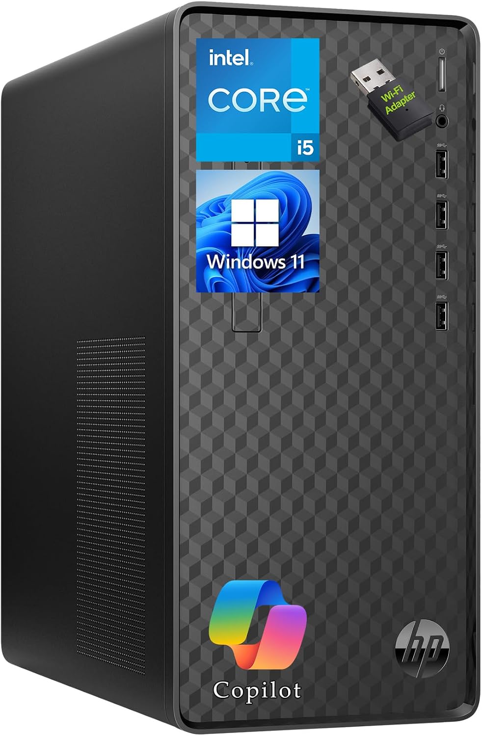 HP Business Tower Desktop PC, Intel i5 Processor, 32GB RAM, 1TB SSD