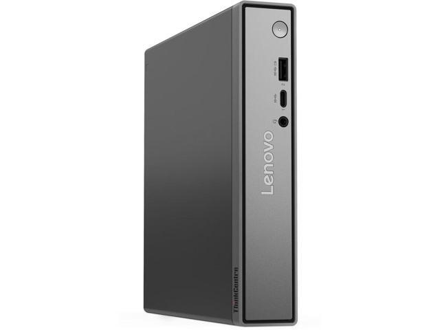 Lenovo ThinkCentre Neo 55q Business MFF Desktop, AMD Ryzen 5 220, 16GB DDR5, 1TB SSD, Wi-Fi 7, Support 3-Monitor 4K, HDMI, DP, Wired KB & Mouse, Windows 11 Pro