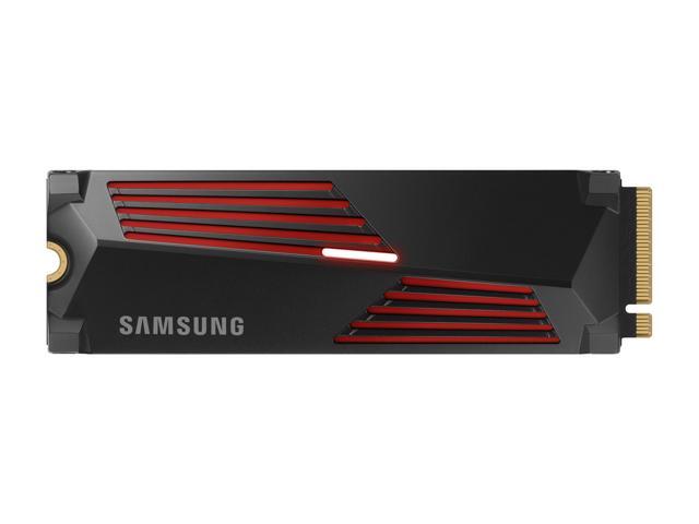 SAMSUNG 990 PRO w/Heatsink SSD 4TB, PCIe Gen4 M.2 2280 Internal Solid State Hard Drive, Seq. Read Speeds Up to 7,450MB/s for High End Computing, Workstations, Compatible w/Playstation 5, MZ-V9P4T0CW